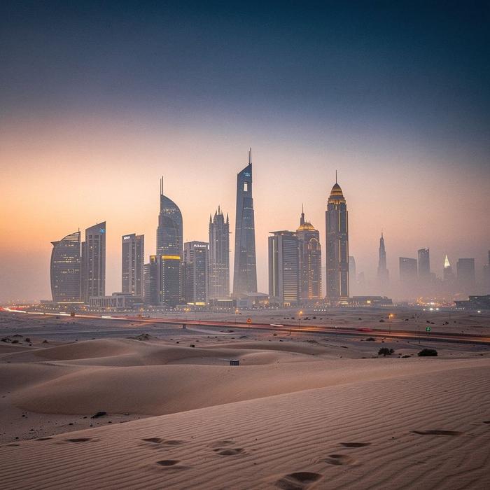Elegant UAE city stay with refined travel concierge mood